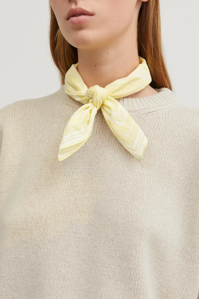 Skall Studio Classic Scarf Light Yellow