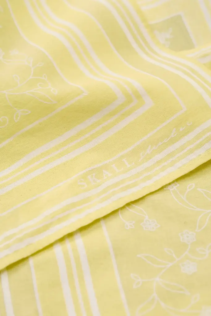 Skall Studio Classic Scarf Light Yellow