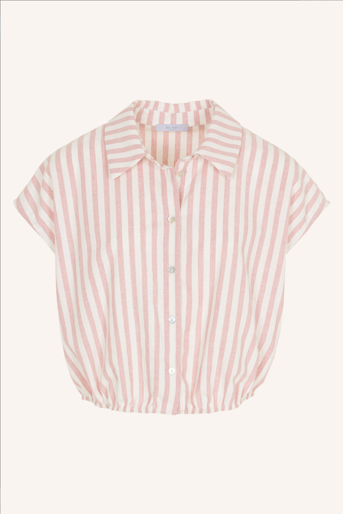 By Bar Bieke Linen Stripe Blouse