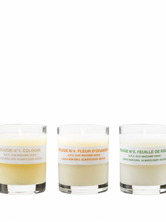 A.P.C. Scented Candles mini kit
