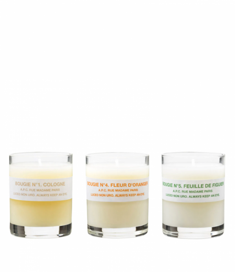 A.P.C. Scented Candles mini kit