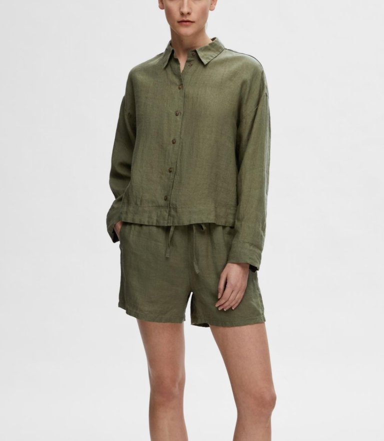 Selected Femme Linnie Linen Shirt