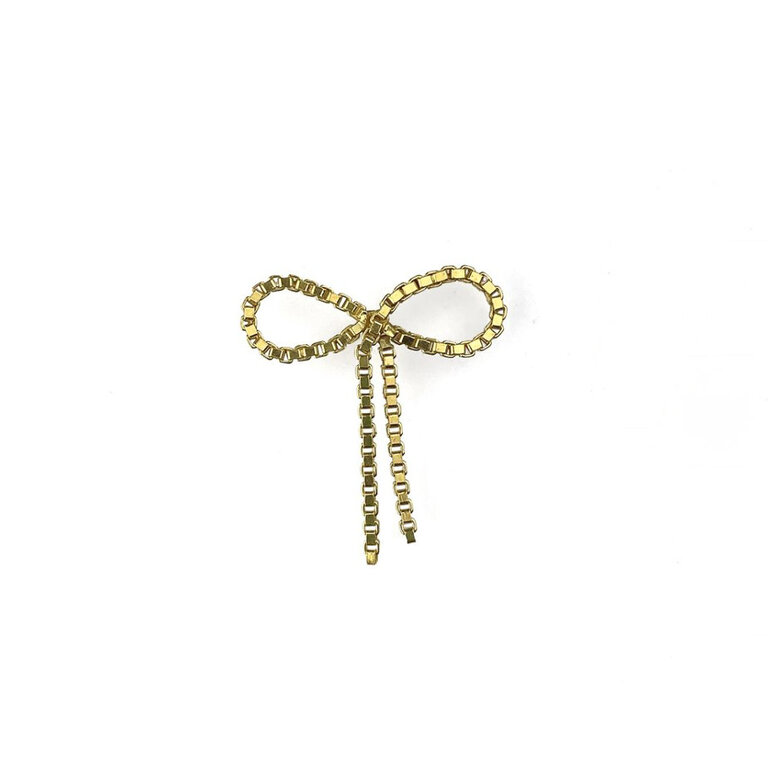 Martine Viergever Bow-Wow Short Single Goldplated