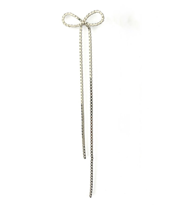 Martine Viergever Bow-Wow Long Single Silver