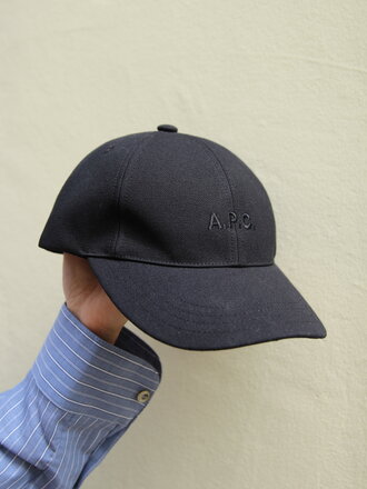 A.P.C. Charlie Casquette Noir