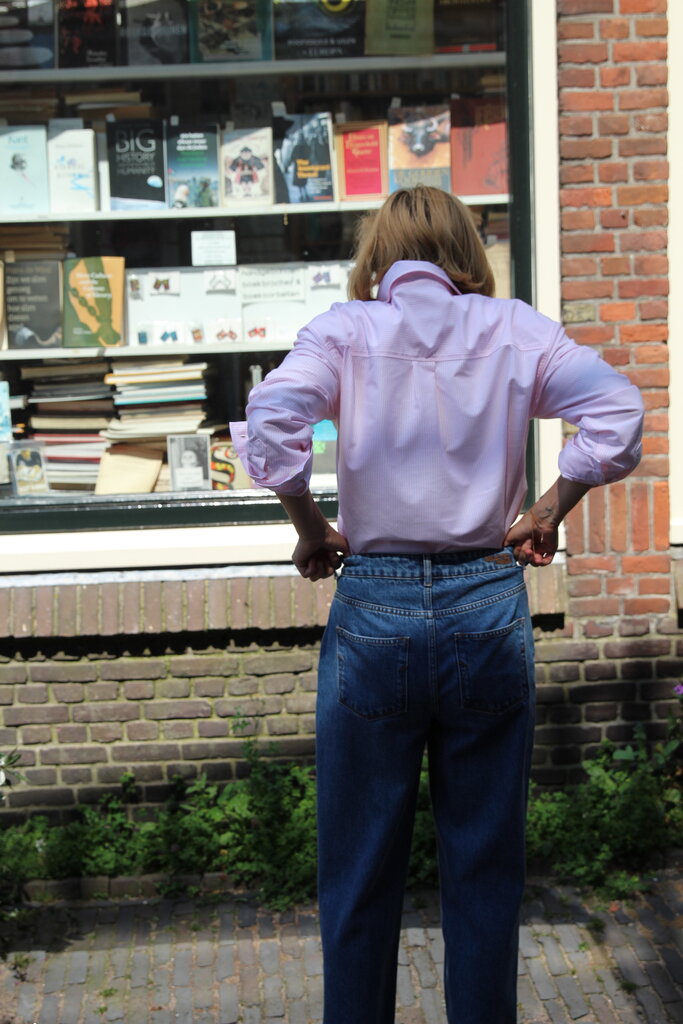 A.P.C. Boyfriend Logo Blouse