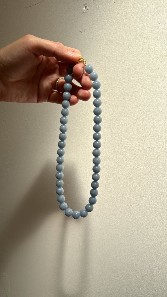 Antraciet Camille Necklace Blue Clair