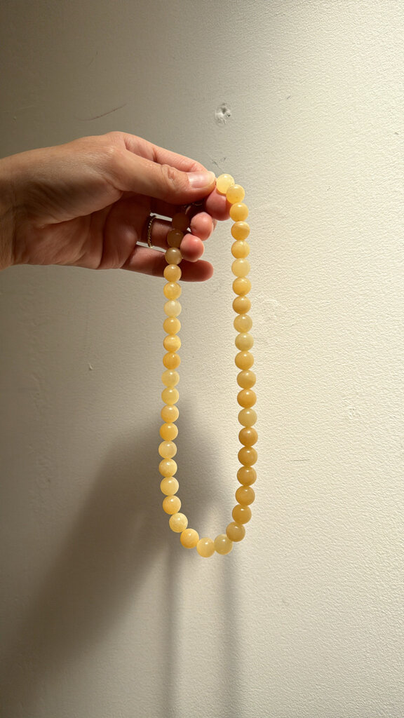 Antraciet Camille Necklace Jaune