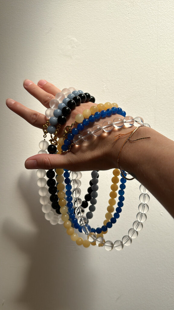 Antraciet Camille Necklace Jaune