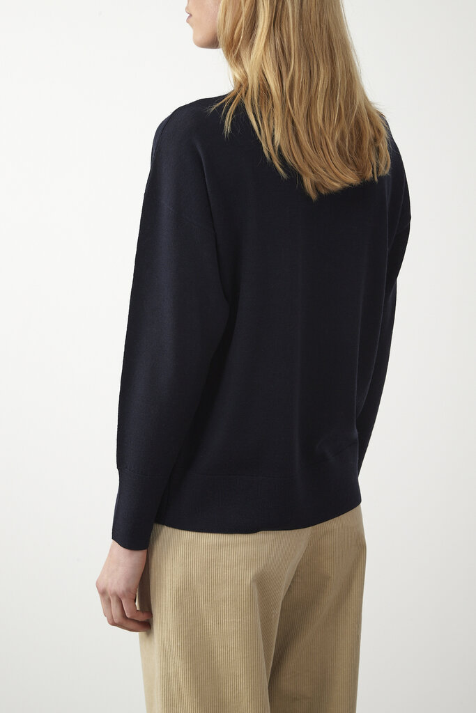 Rue Blanche Fine Polo Sweater