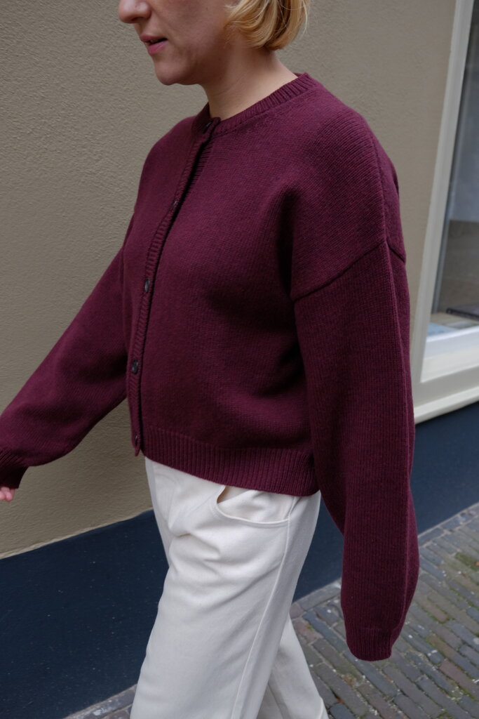 Gris Barthou Cardigan