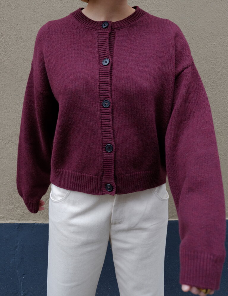Gris Barthou Cardigan