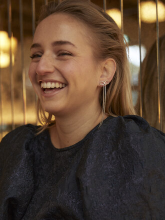 Martine Viergever Bow-Wow Long Pair Silver