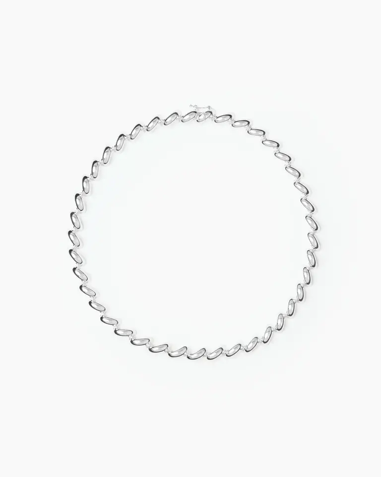 Lie Studio The Edith Necklace Silver