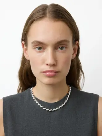 Lie Studio The Edith Necklace Silver