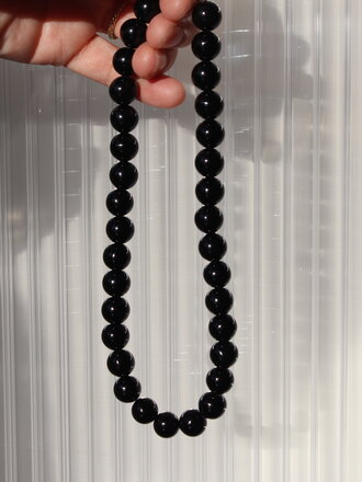 Antraciet Camille Necklace Noir