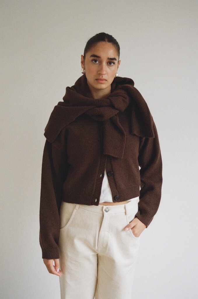 Gris Barthou Cardigan