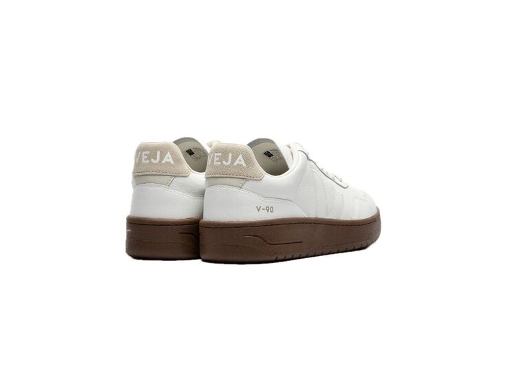 Veja V-90 Leather Sneakers
