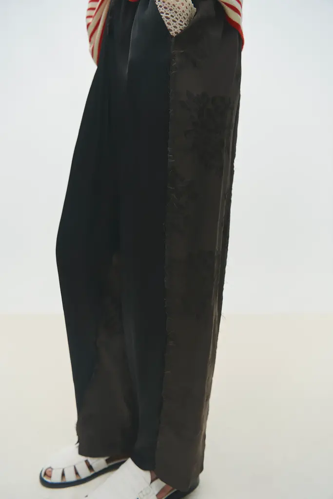 Cordera Jacquard Relaxed Pants