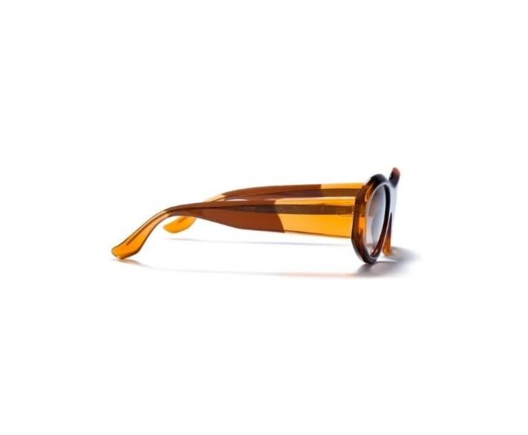 Gobi Lemmie Brown Yellow Sunglasses