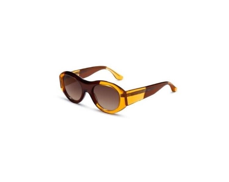 Gobi Lemmie Brown Yellow Sunglasses