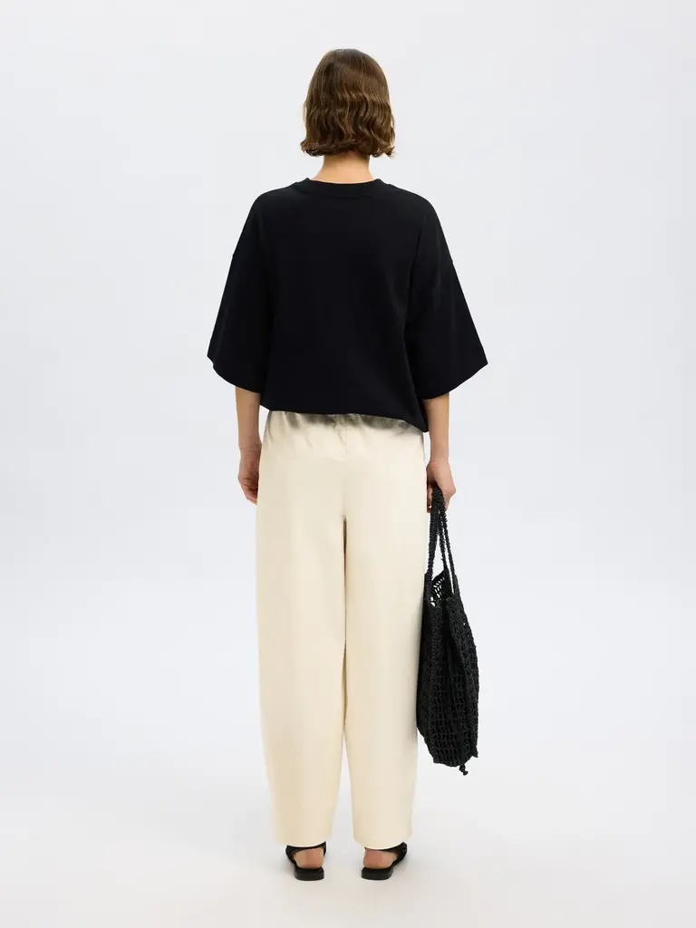 Selected Juma Loose Barrel Pants