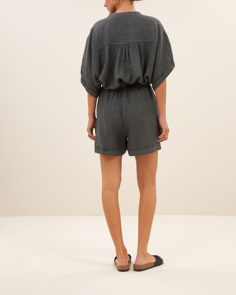 By Bar June Linen Shorts
