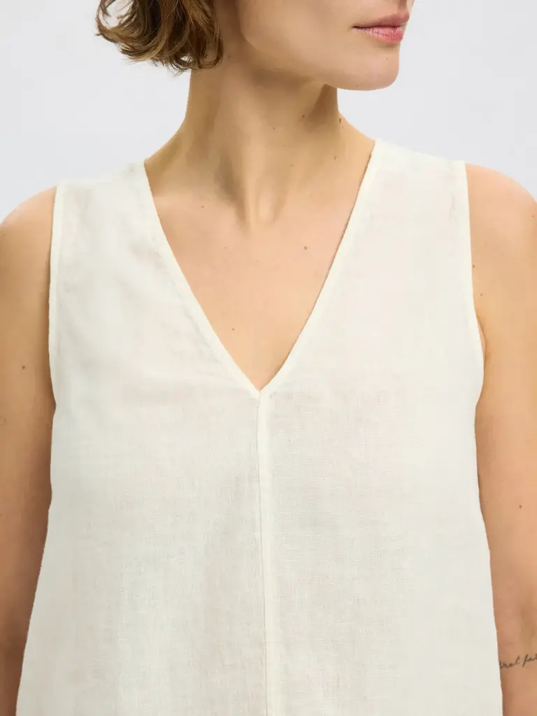 Selected Femme Linna Linen Top