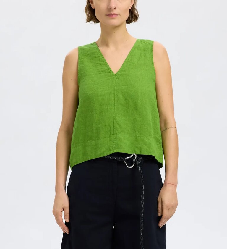 Selected Linna Linen Top