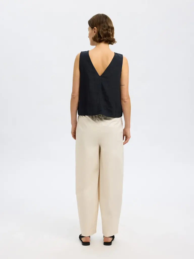Selected Linna Linen Top