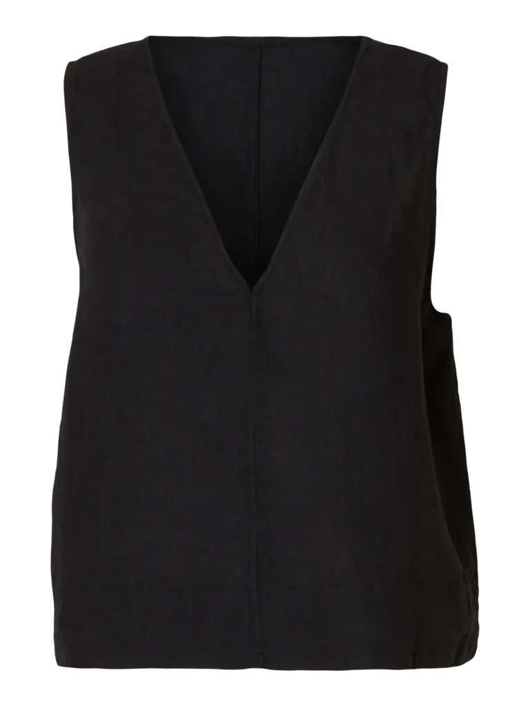 Selected Linna Linen Top
