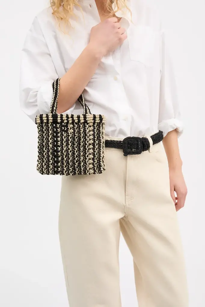Skall Studio Nola Mini Straw Bag