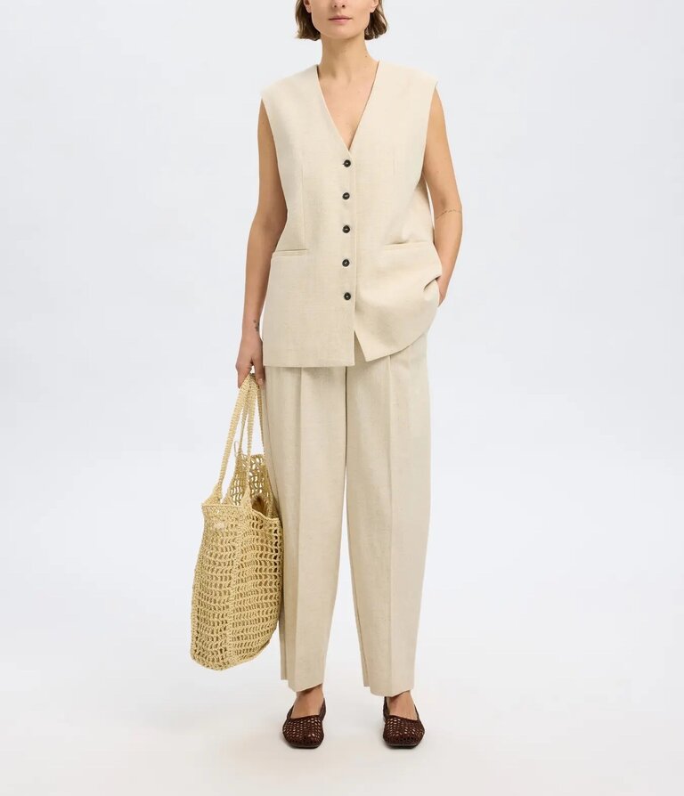 Selected Femme Mara Barrel Pants
