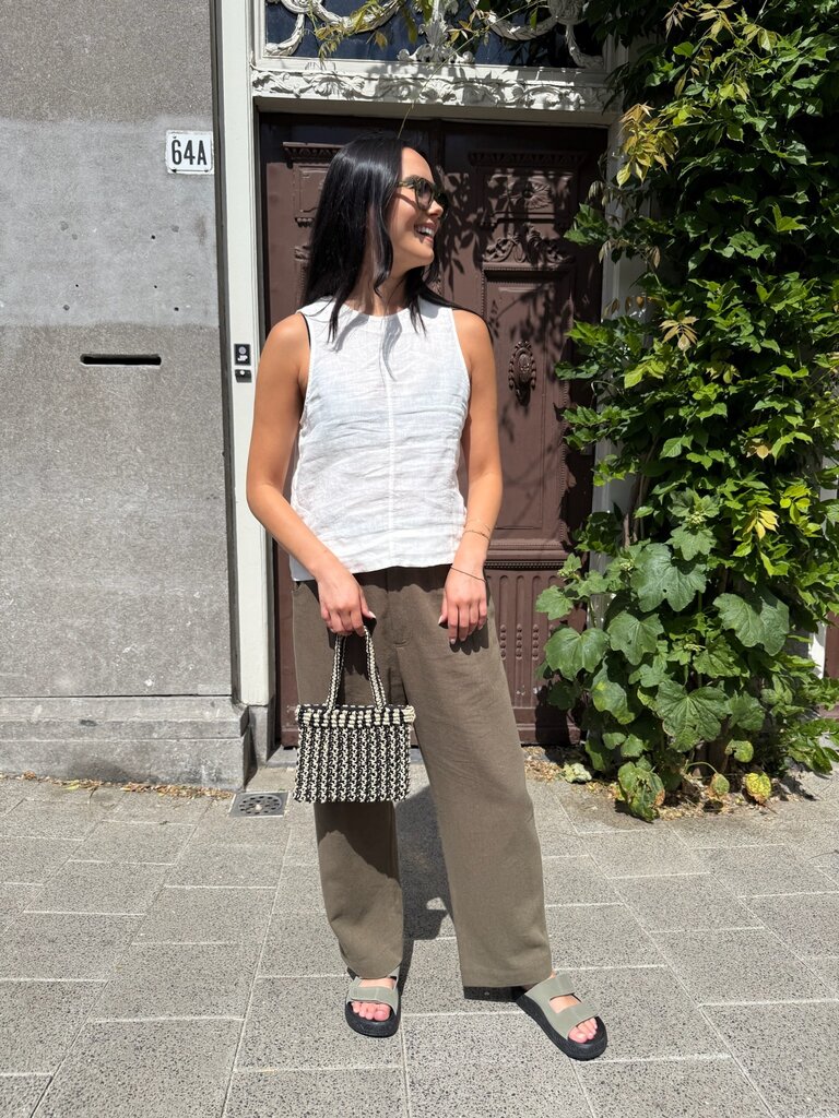 Selected Femme Linna Linen Top