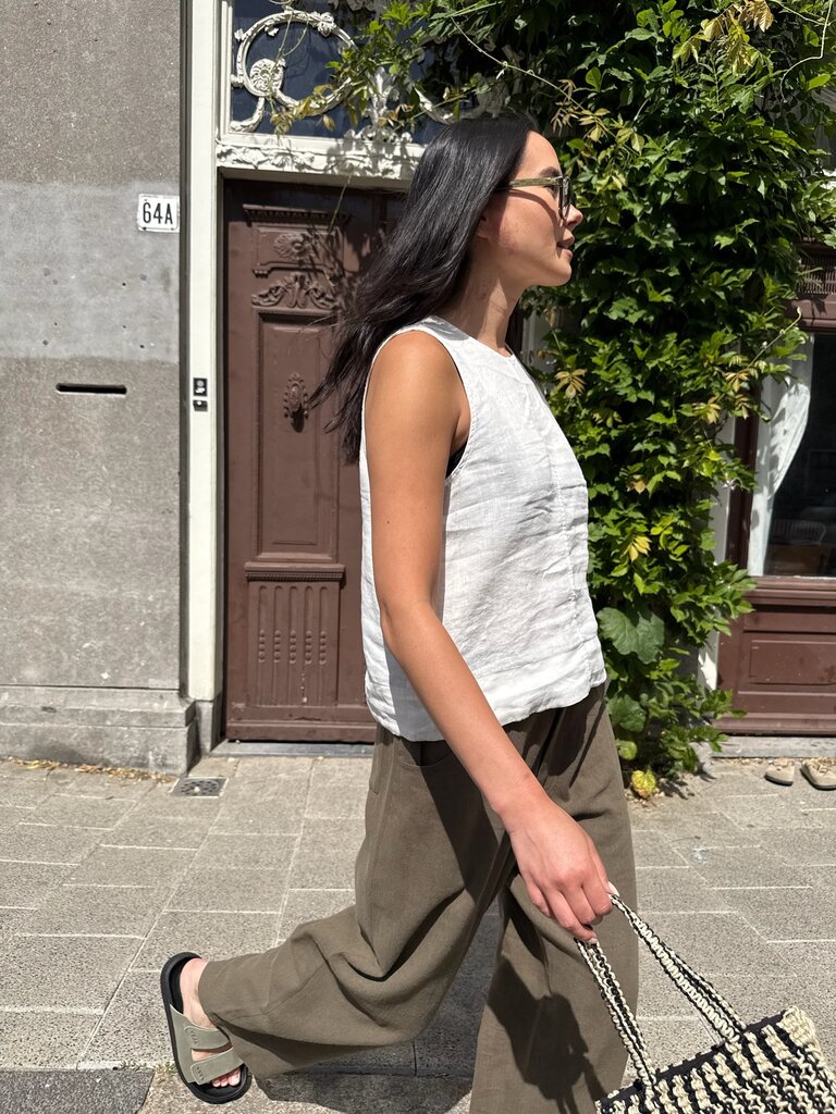 Selected Femme Linna Linen Top