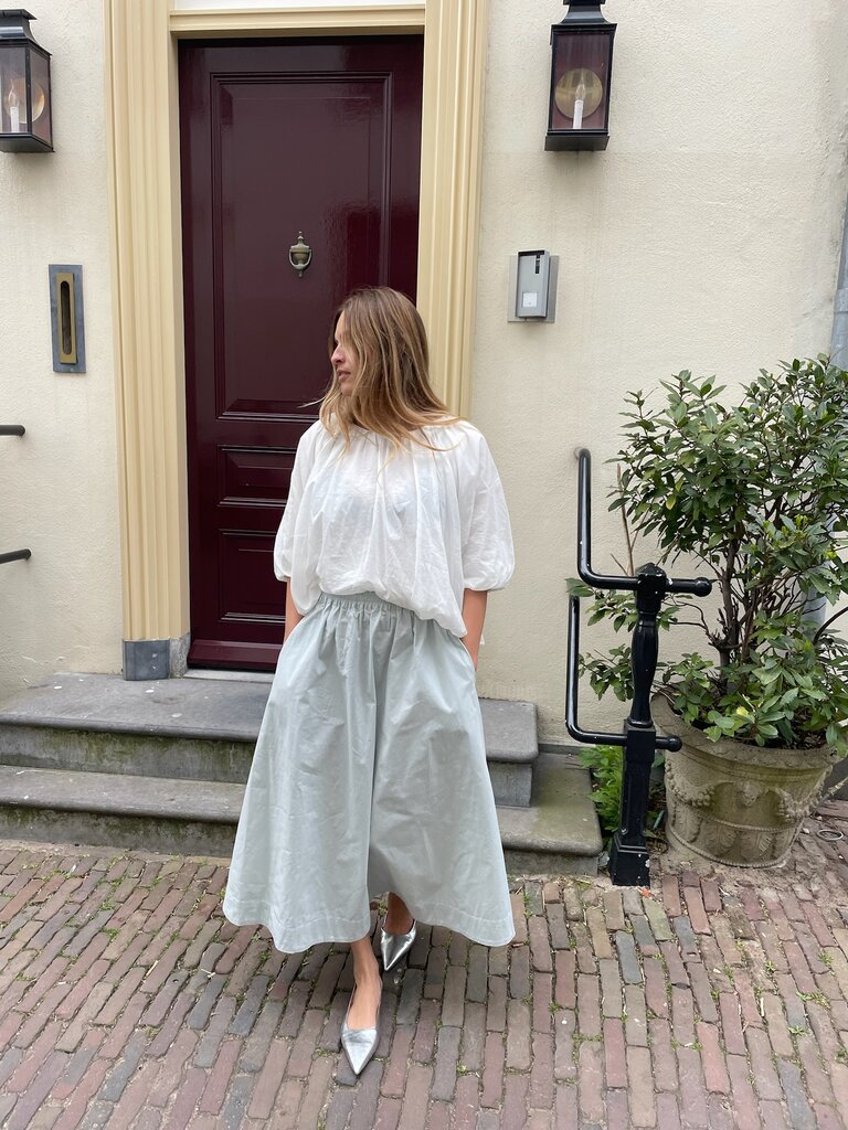 Rabens saloner Guri Poplin Skirt