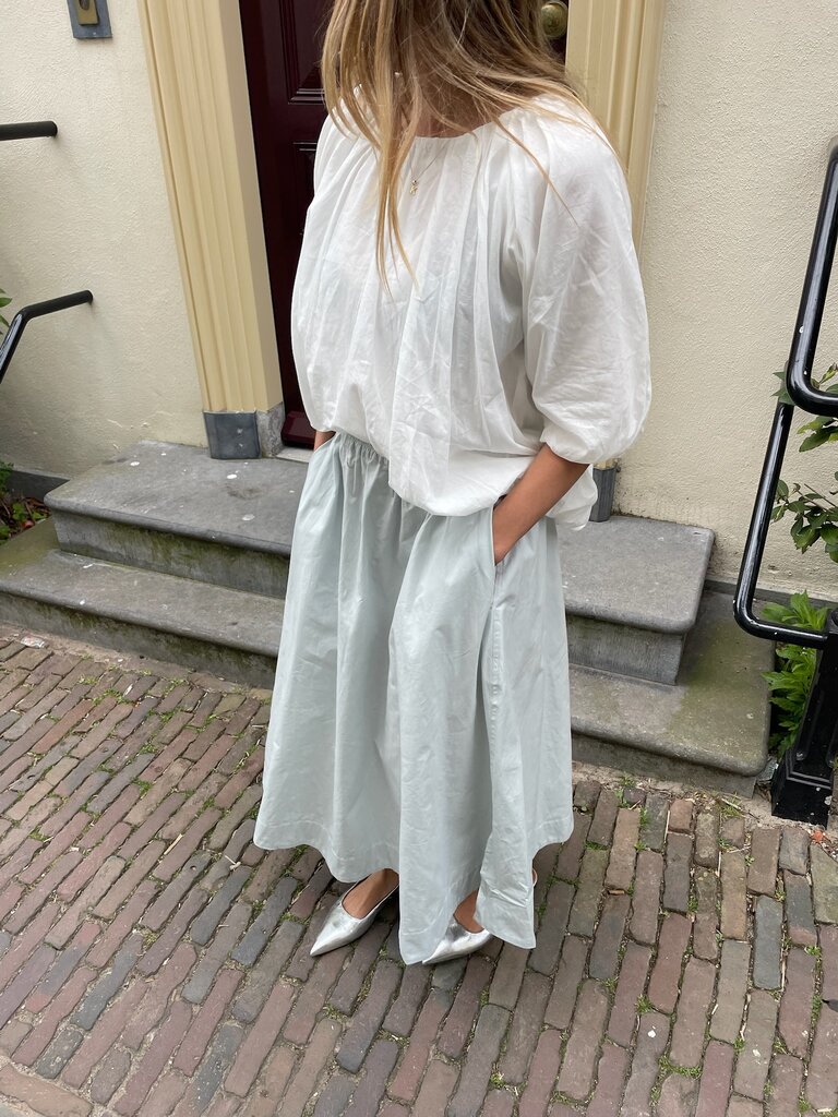 Rabens saloner Guri Poplin Skirt