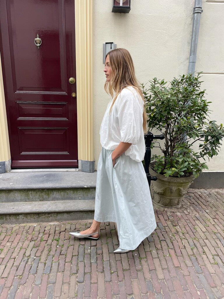 Rabens saloner Guri Poplin Skirt