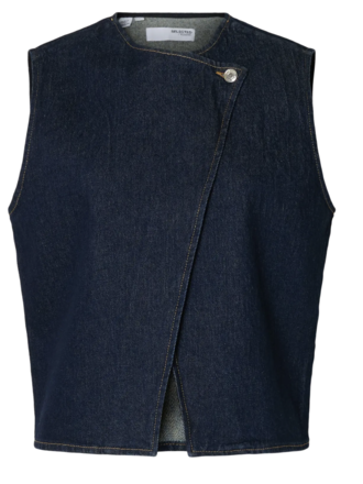Selected Vida Denim Vest