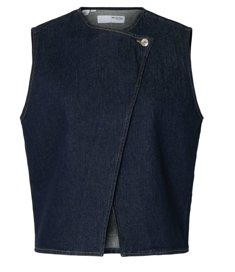 Selected Vida Denim Vest