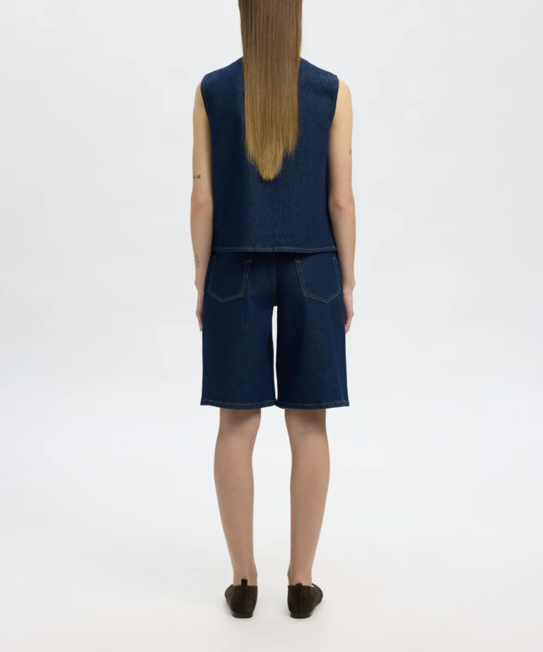 Selected Vida Denim Vest