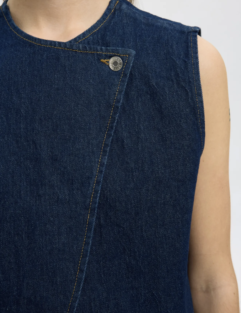 Selected Vida Denim Vest