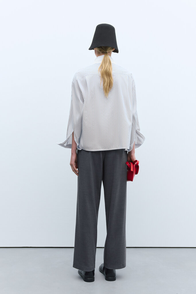 Cordera Embellished Striped Shirt