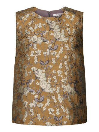 Rabens saloner Piper ottoman jacquard top