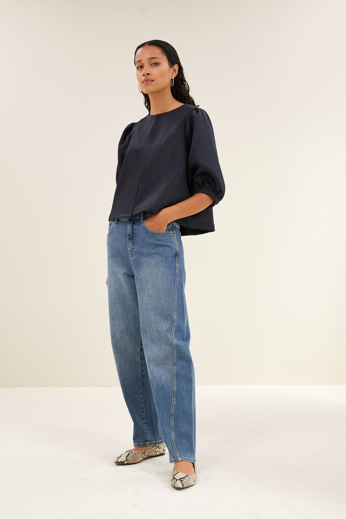 By Bar Mauri Gloss Stripe Blouse