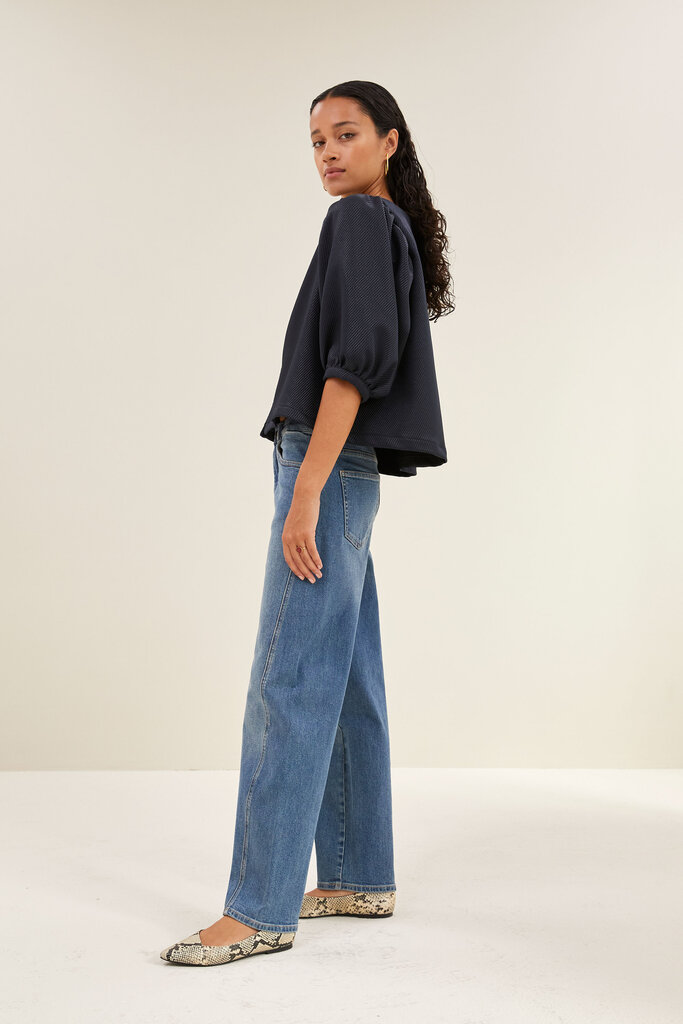 By Bar Mauri Gloss Stripe Blouse