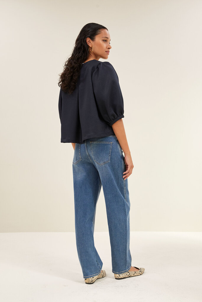 By Bar Mauri Gloss Stripe Blouse