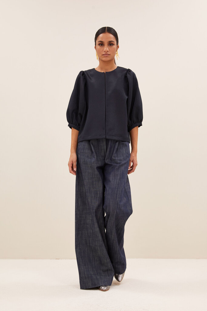 By Bar Mauri Gloss Stripe Blouse