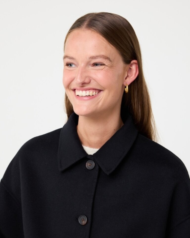 andmary Mary quilting knit shape jacket andmary Mary quilting knit