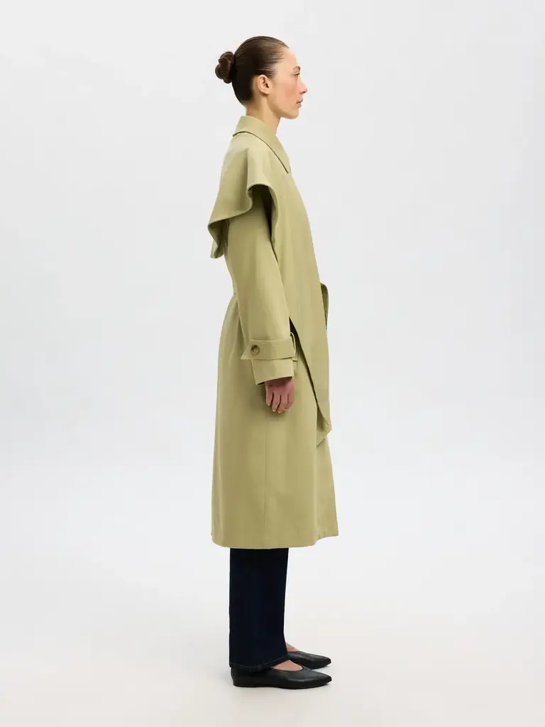 Selected Sandra Scarf Coat